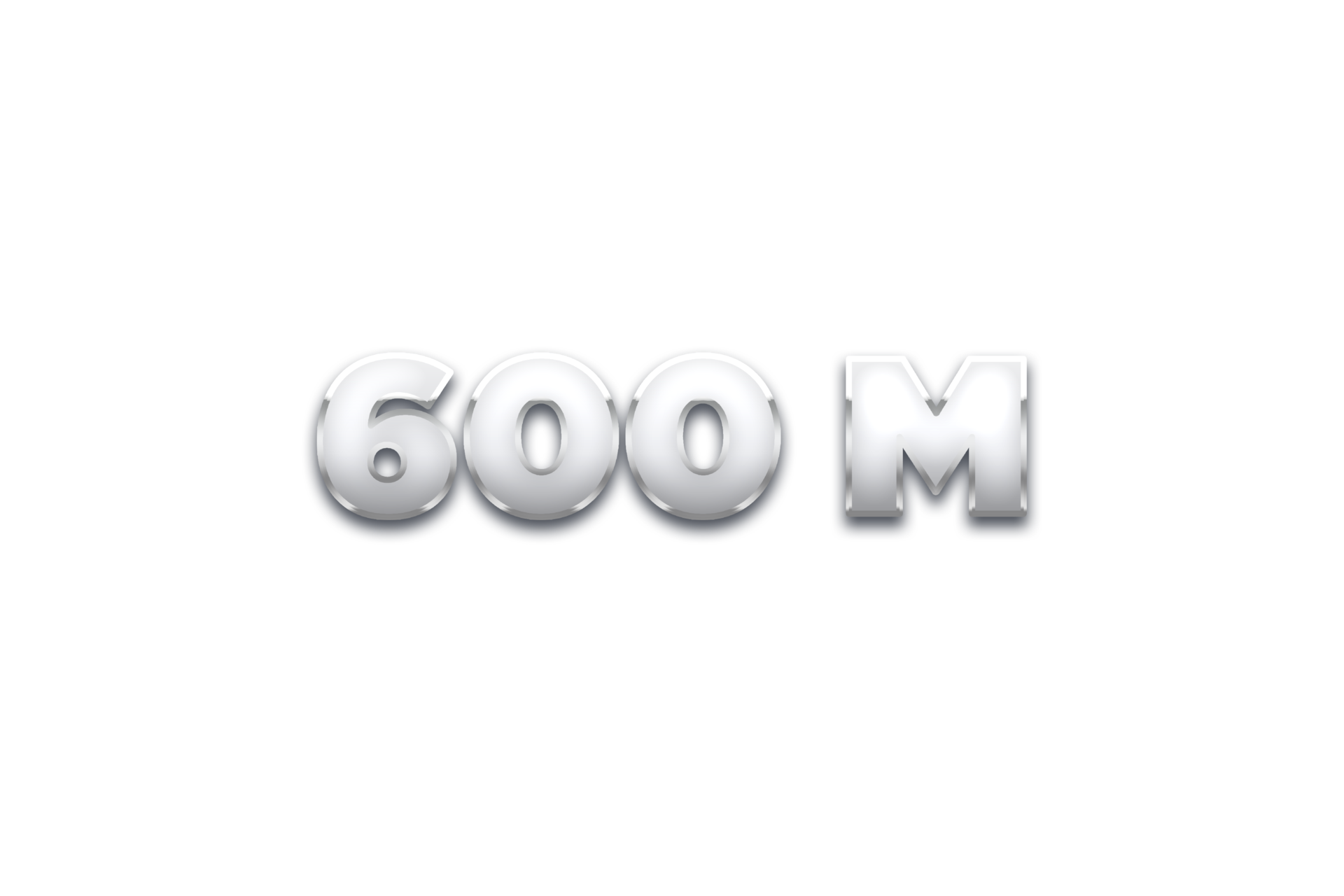 600 Million Subscribers Celebration Greeting Number With Metal Design 600-million-subscribers-celebration-greeting-number-with-metal-design