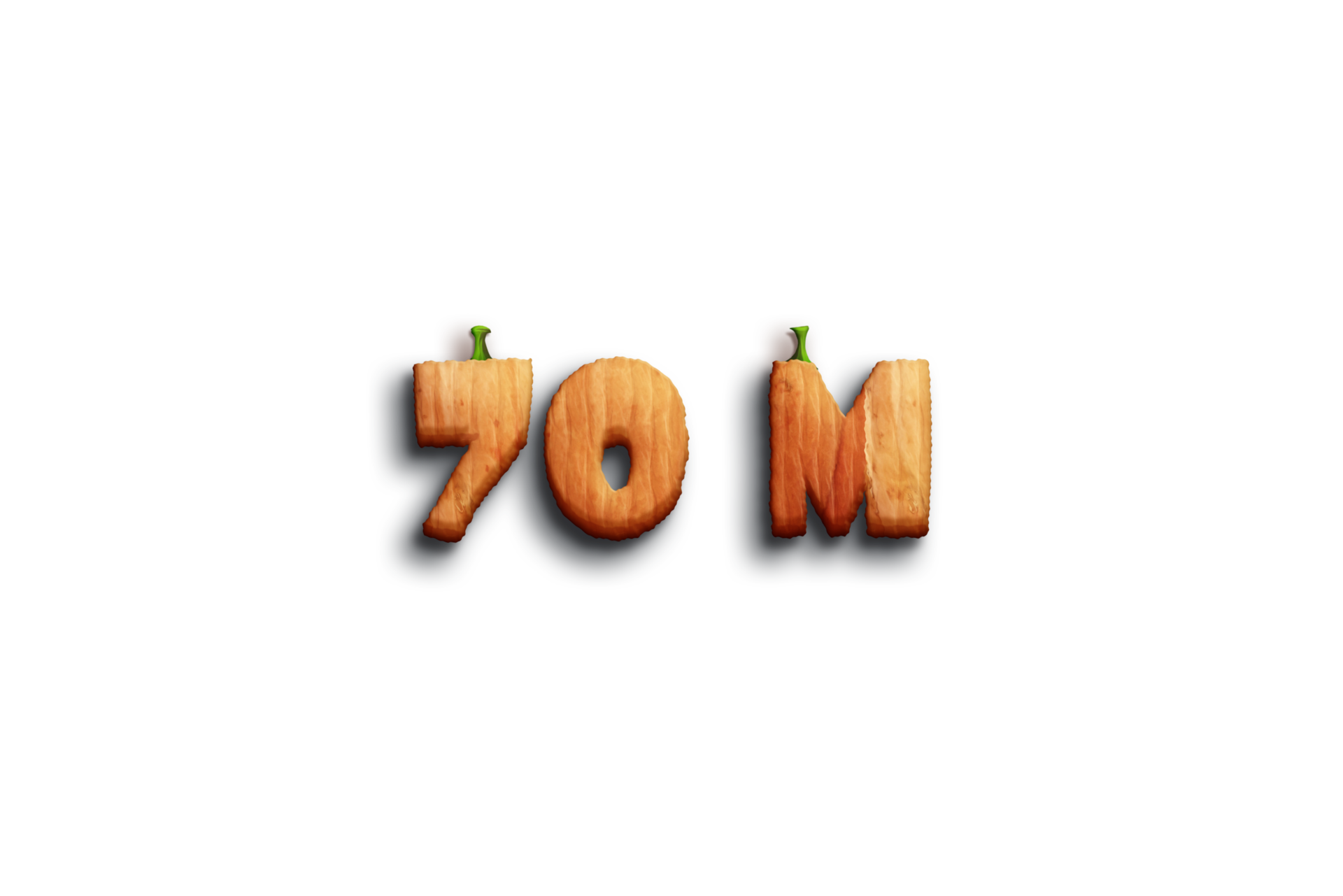 70 Million Subscribers Celebration Greeting Number With Pumpkin Design 70-million-subscribers-celebration-greeting-number-with-pumpkin-design