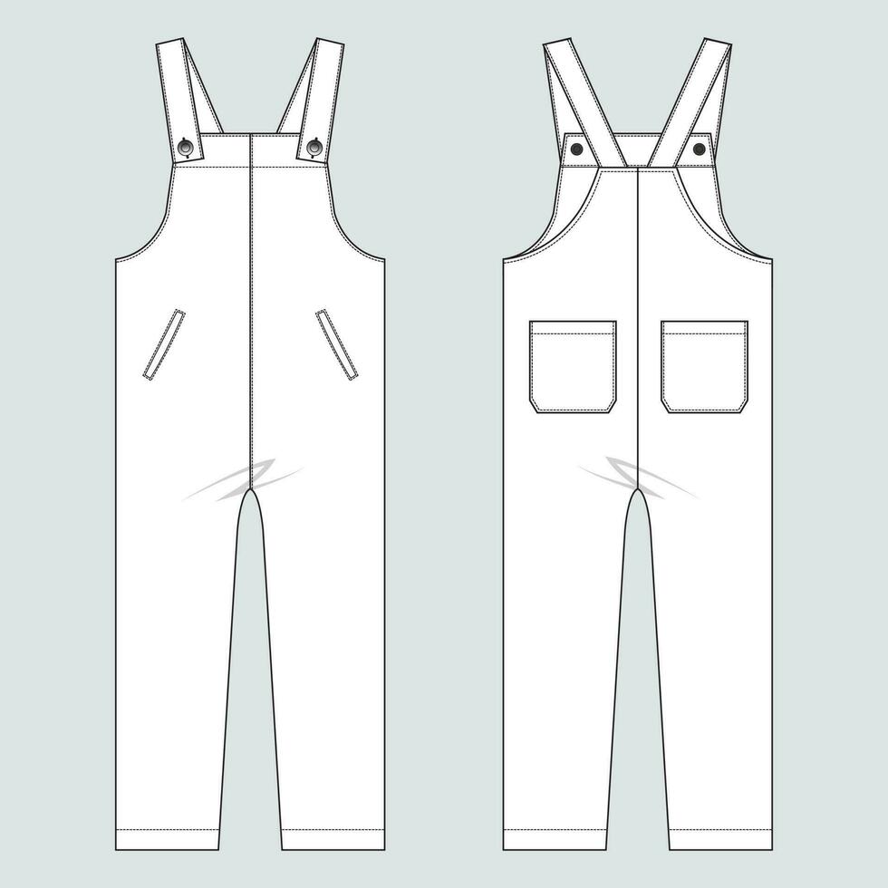 Long sleeve jacket with pocket and zipper technical fashion flat sketch vector illustration template front and back views. Fleece jersey sweatshirt jacket for men's and boys.