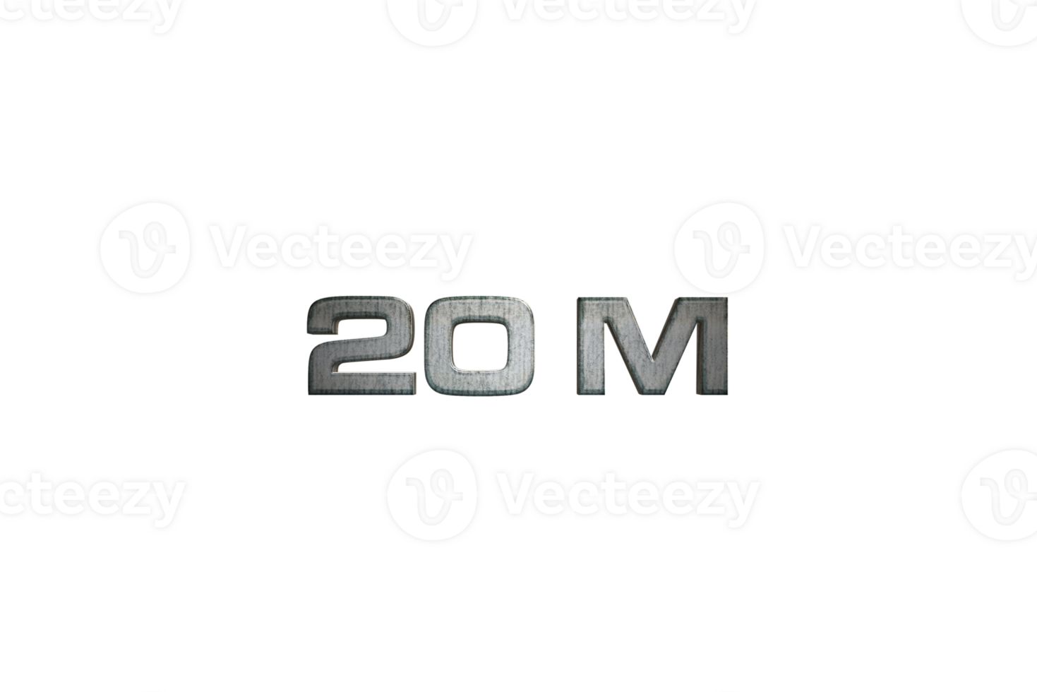 20 million subscribers celebration greeting Number with star wars design png