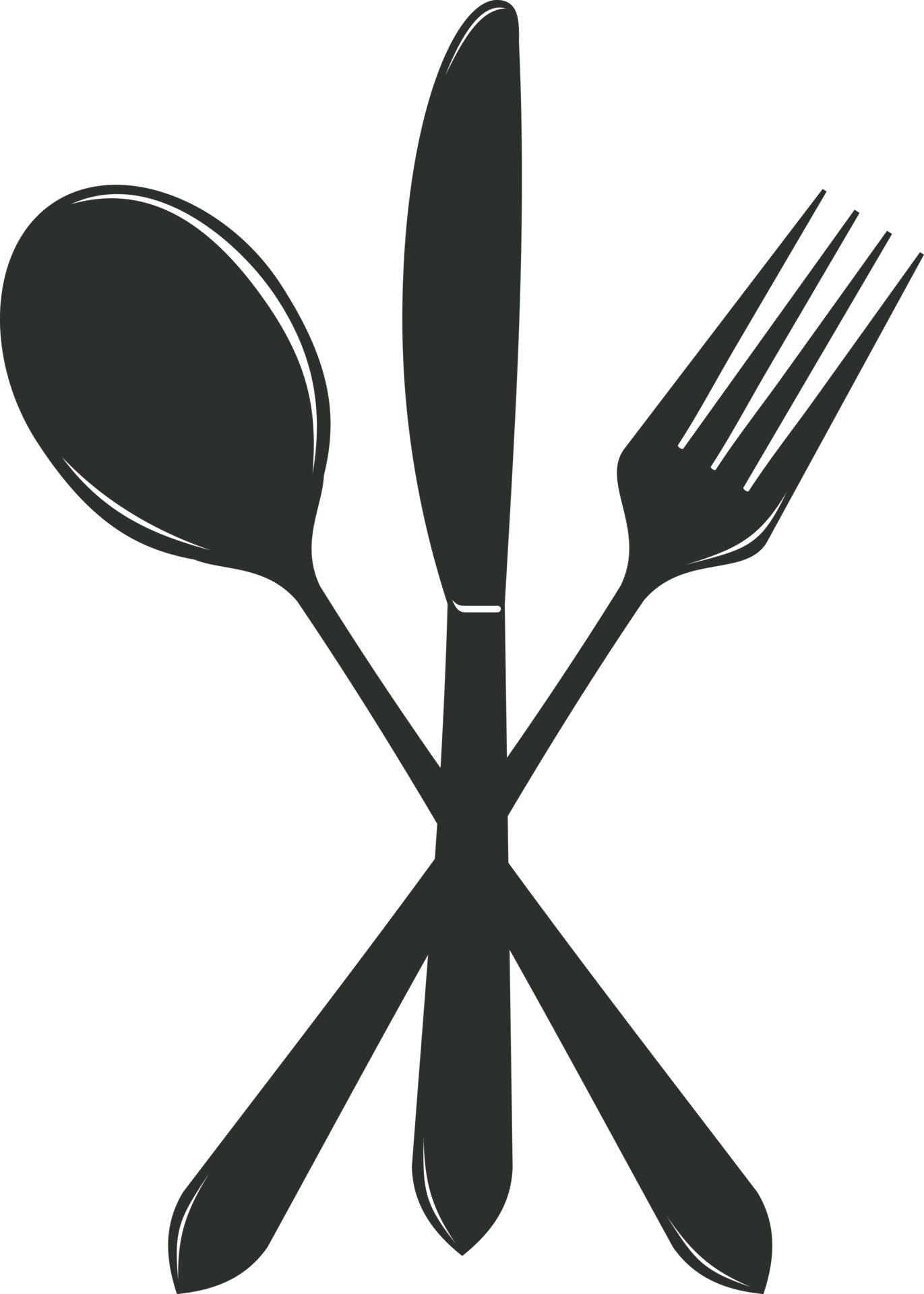 Simple cutlery icon isolated from kitchen collection. cutlery icons