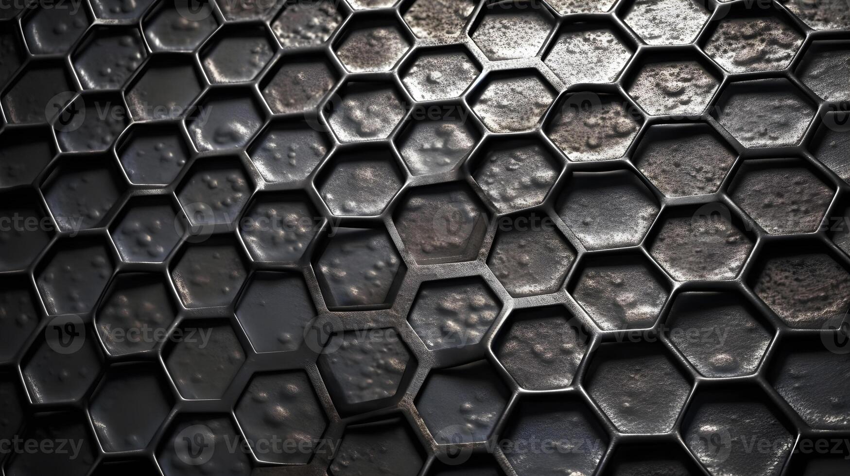 honeycomb iron metal texture , photo