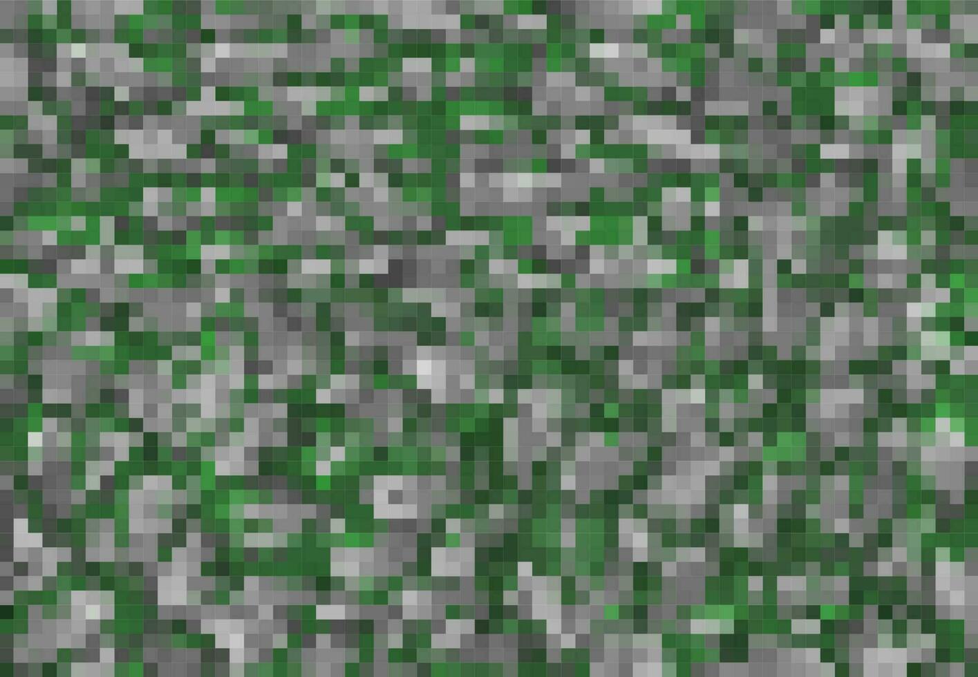 Camouflage pixel game cubic background pattern vector
