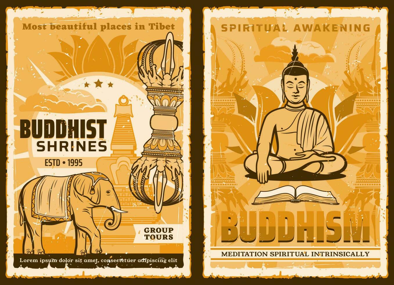 Buddhism religion, Buddha yoga zen meditation vector