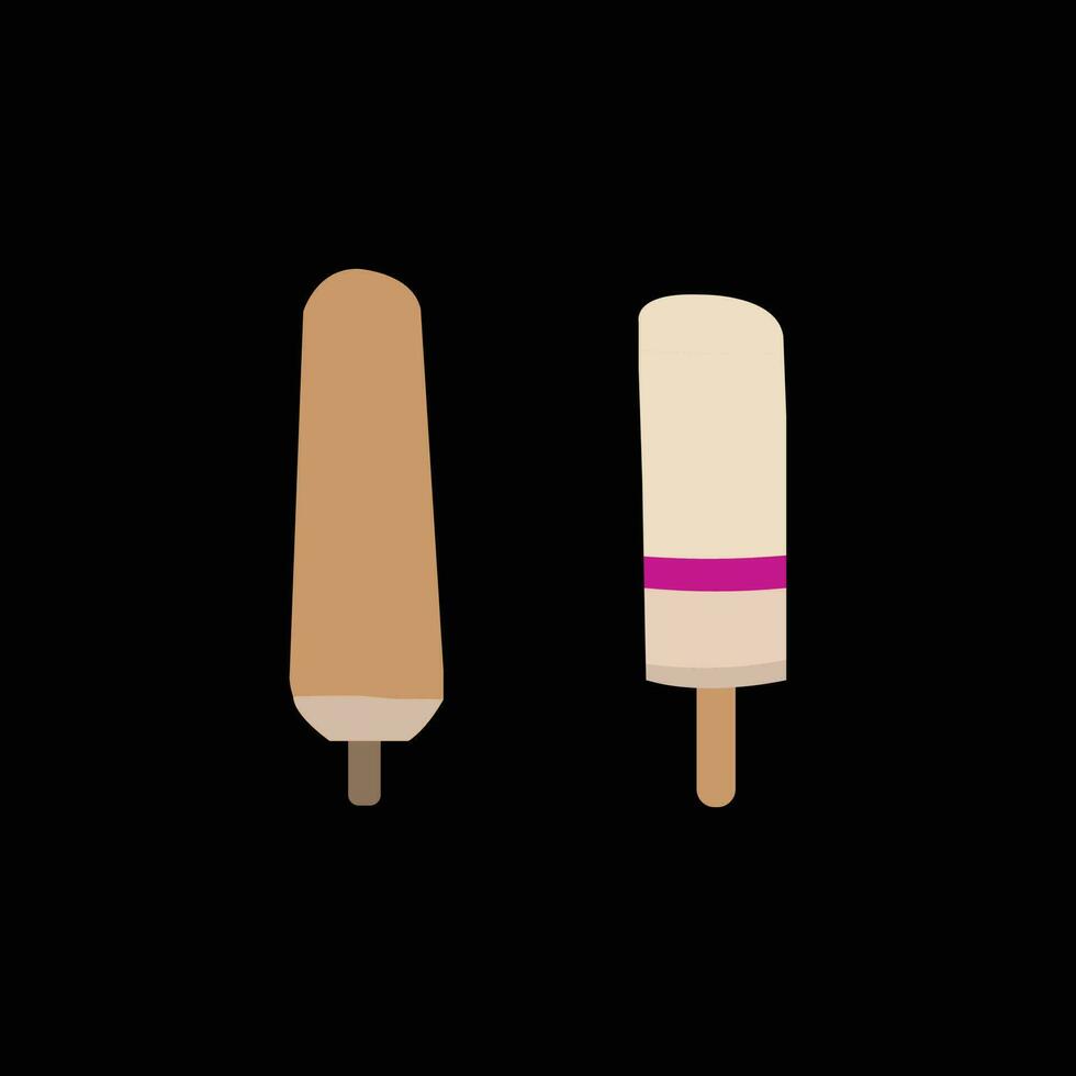 Ilustración de vector de helado.