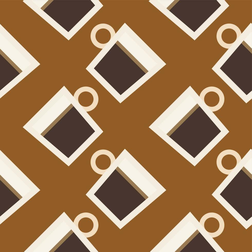 cup of coffee seamless pattern vector illustration