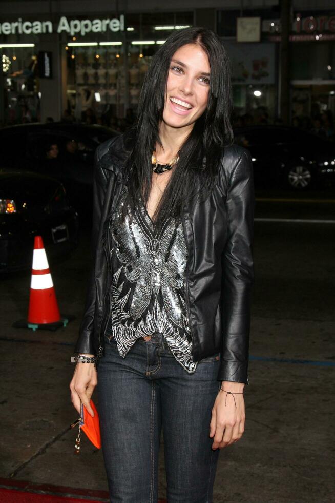 LOS ANGELES  OCT 13 Angie Simms arrives at the Jackass 3D Movie LA Premiere at Graumans Chinese Theater on October 13 2010 in Los Angeles CA photo