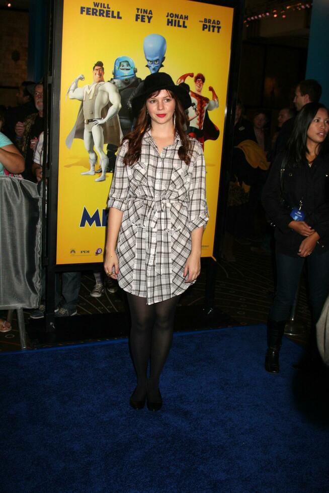 LOS ANGELES  OCT 30 Amber Tamblyn arrives at the Megamind LA Premiere  Halloween Extravaganza at Manns Chinese Theater on October 30 2010 in Los Angeles CA photo