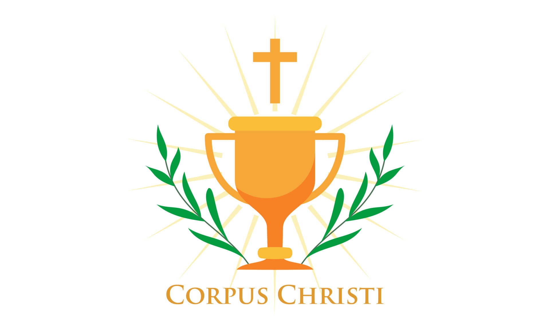Corpus christi catholic religious holiday vector 23505733 Vector Art at