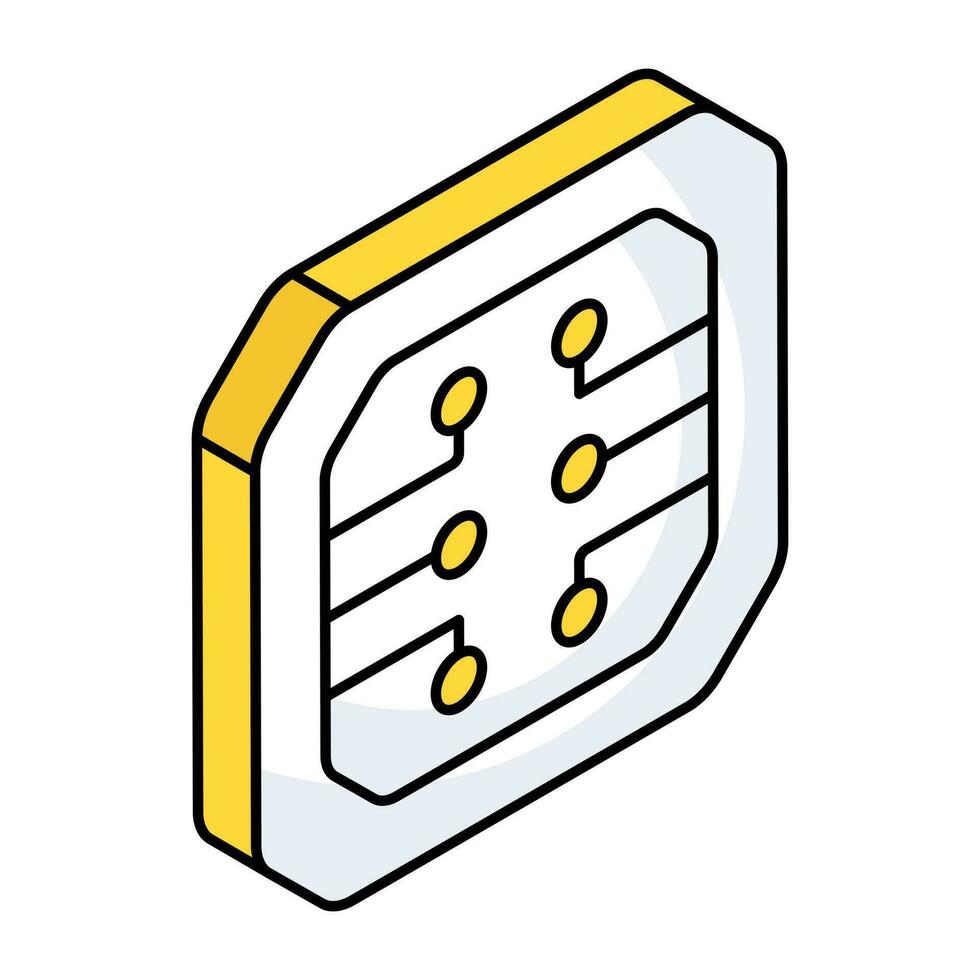 A unique design icon of    miscellaneous vector