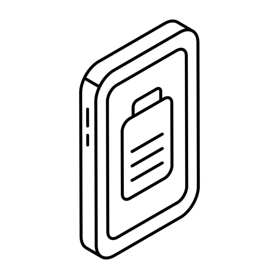 A linear design icon of Editable design icon of Vector design of Premium download icon of  miscellaneous