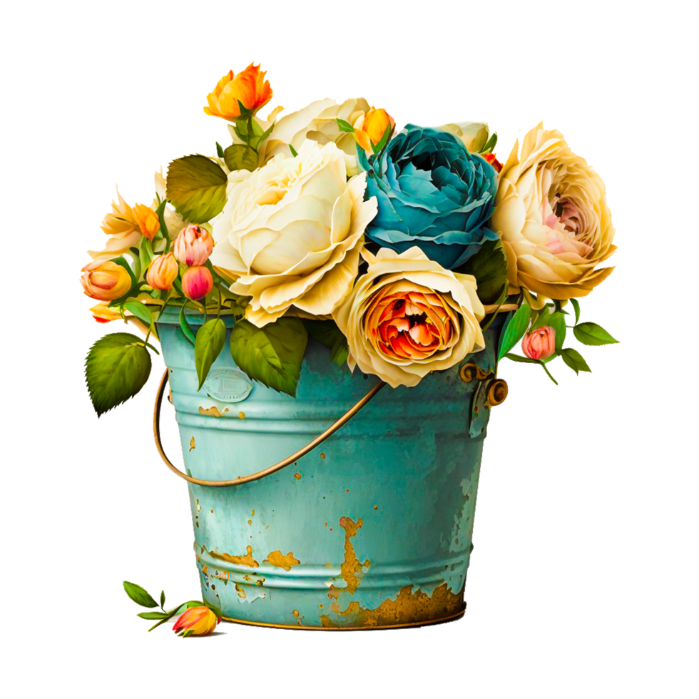 fleurs vase png