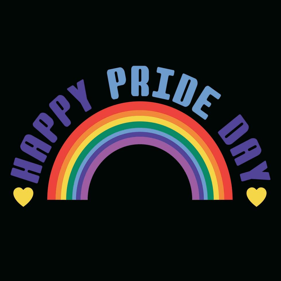 Pride day vector design