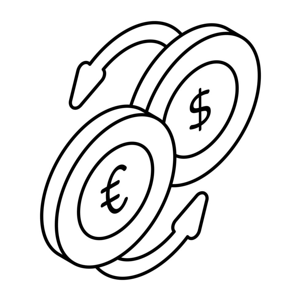 Conceptual line design icon of miscellaneous vector