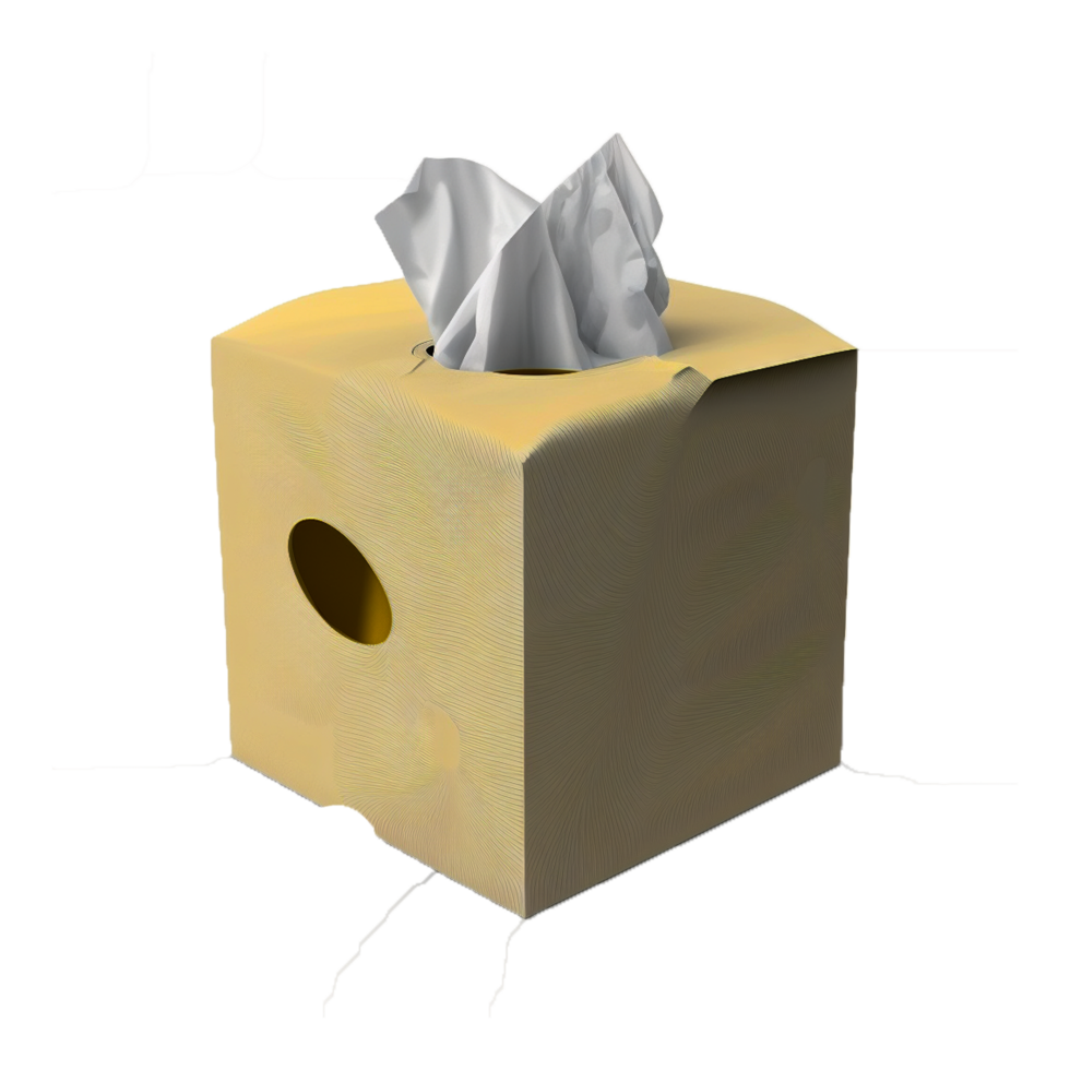 pañuelo de papel caja png