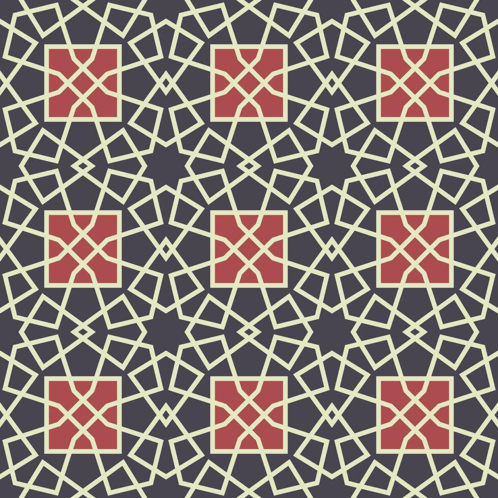 Oriental geometric pattern p21 vector
