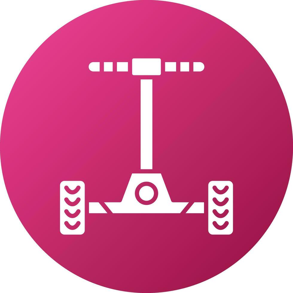 Hoverboard Icon Style vector