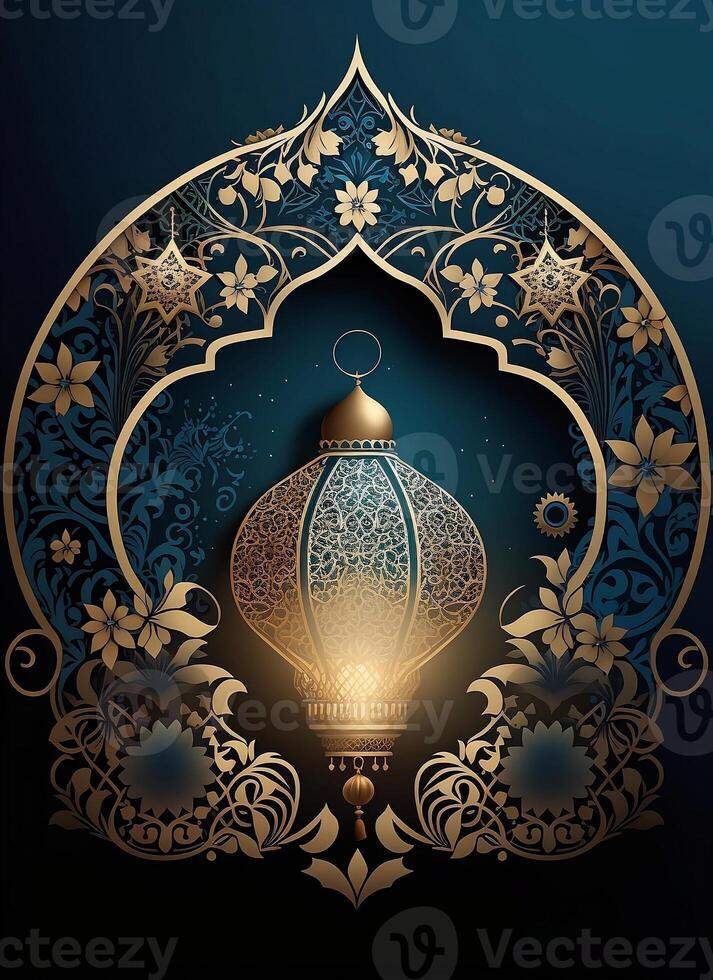 Elegant Aestatic Ramadan Background - photo