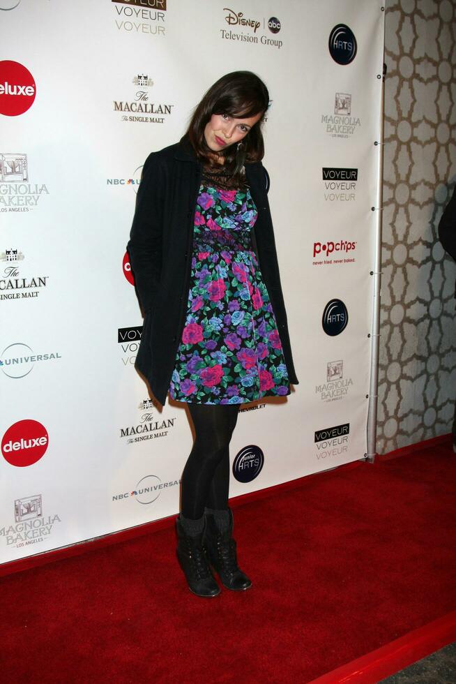 LOS ANGELES  DEC 7 Brittany Allen arrives at the Junior Hollywood Radio and Television Society 8th Annual Young Hollywood Holiday Party at Voyeur on December 7 2010 in West Hollywood CA photo