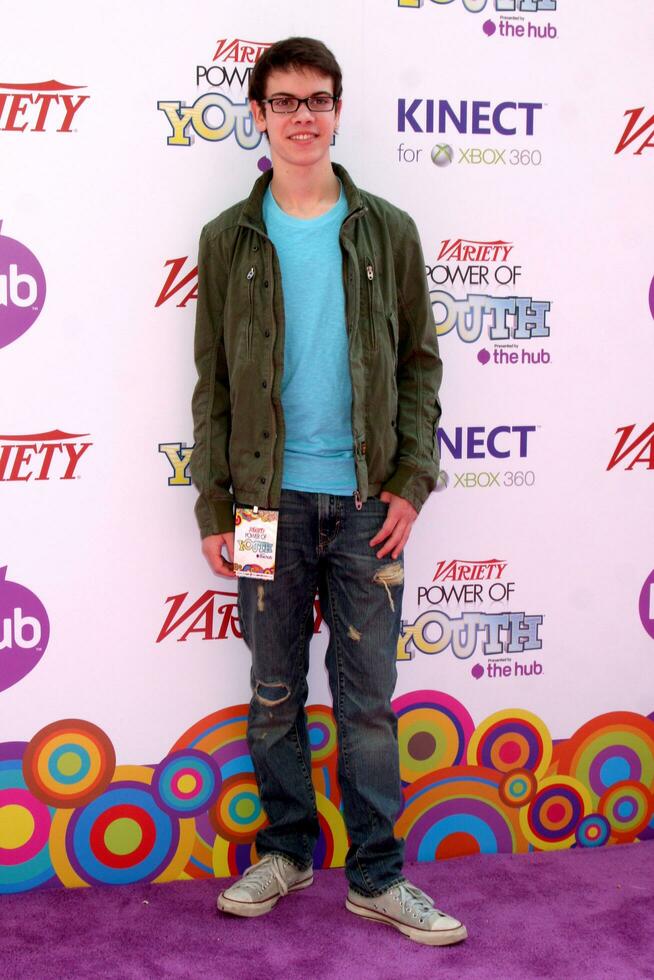 LOS ANGELES  OCT 24 Alexander Gould arrives at the Variety Power of Youth Event 2010 at Paramount Studios on October 24 2010 in Los Angeles CA photo