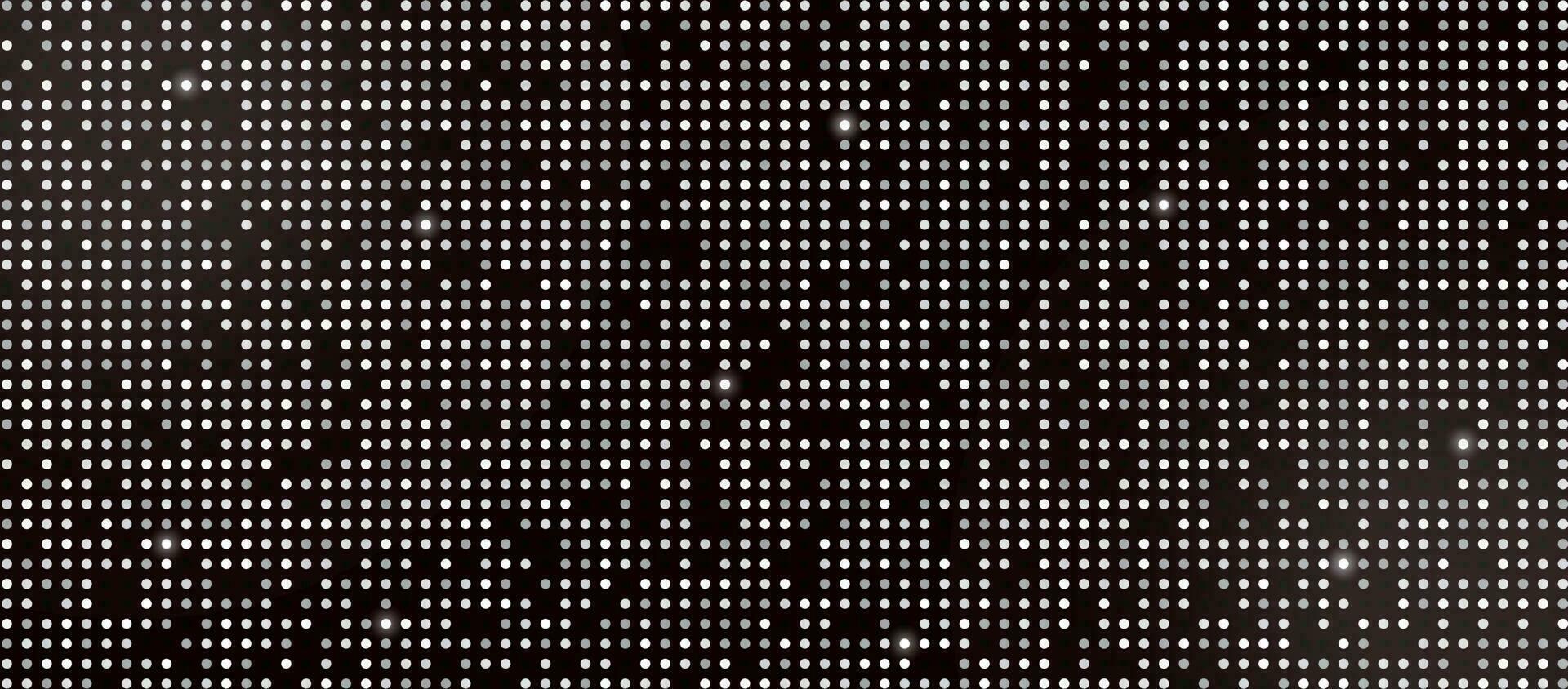 Luxury silver glitter halftone dotted background. Abstract glowing polka dots pattern. Pop art style backdrop. Explosion of shiny grey confetti vector