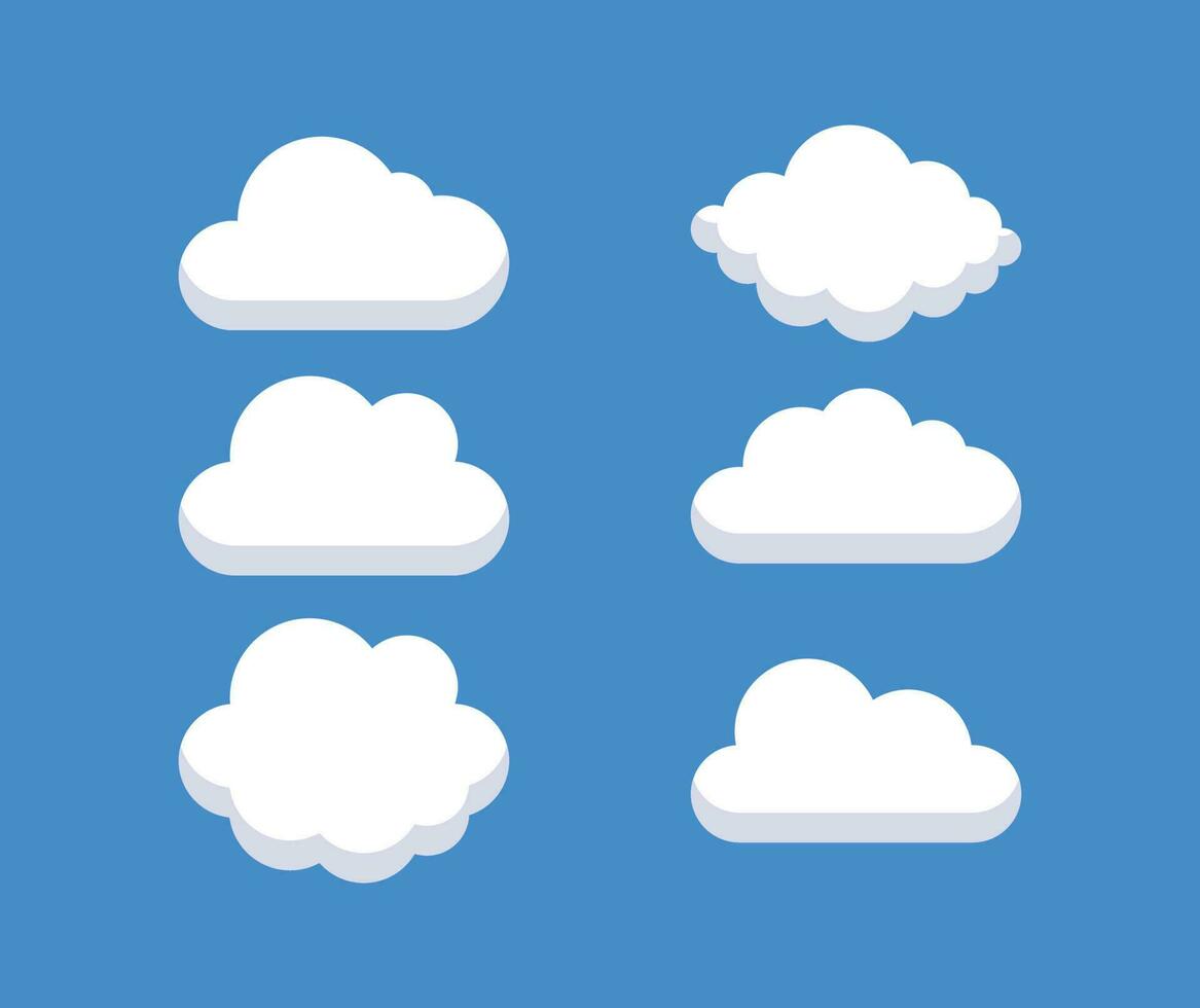 cloud set vector