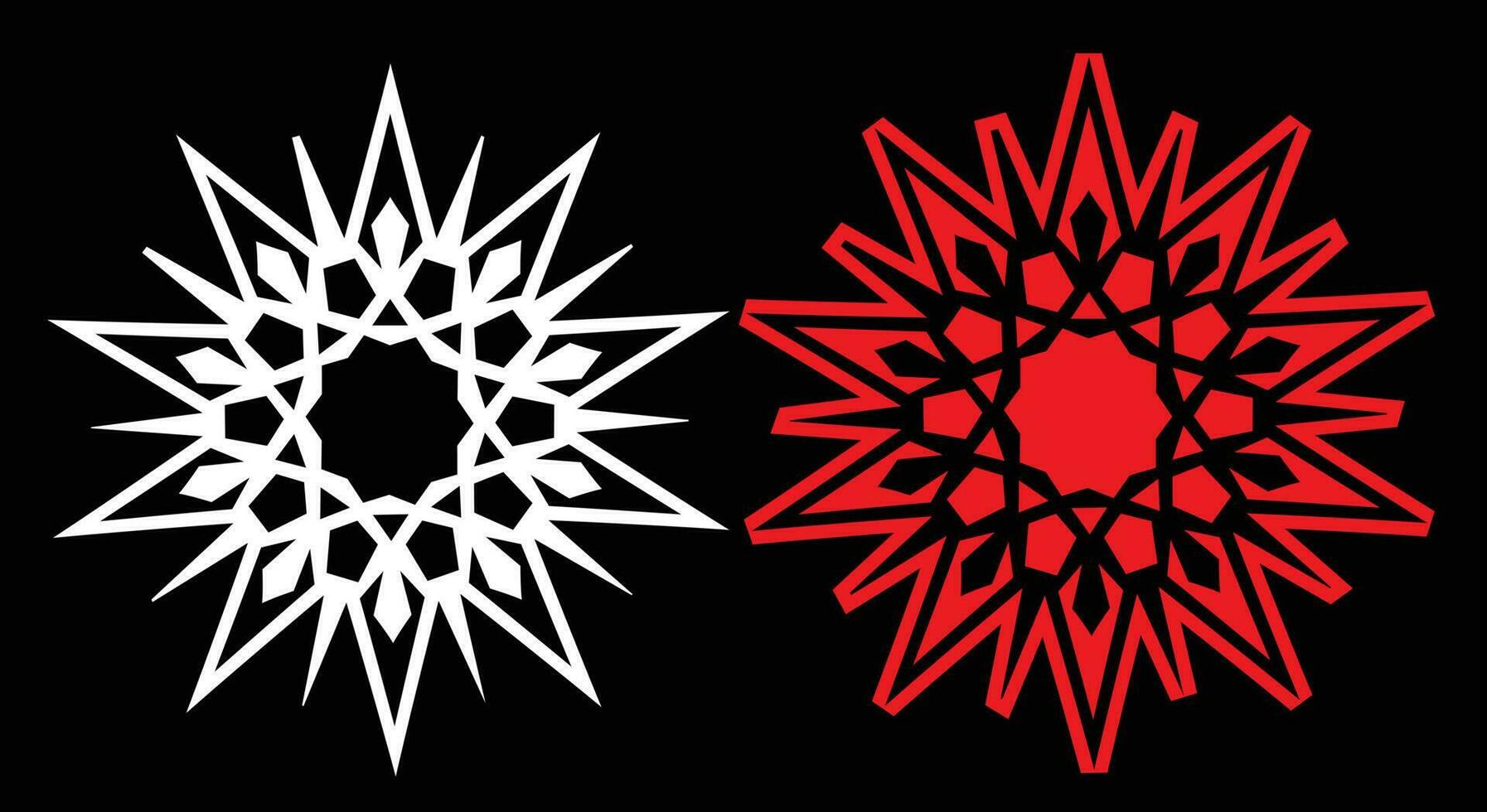 Decorative wall panels set Jali design CNC pattern, laser cutting pattern, router CNCcutting.Jali Laser cut decorative panel set with lace pattern. vector