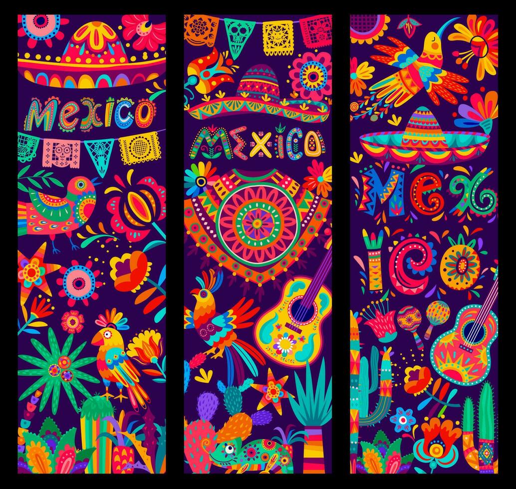Mexican holiday music and culture, fiesta banners 23510055