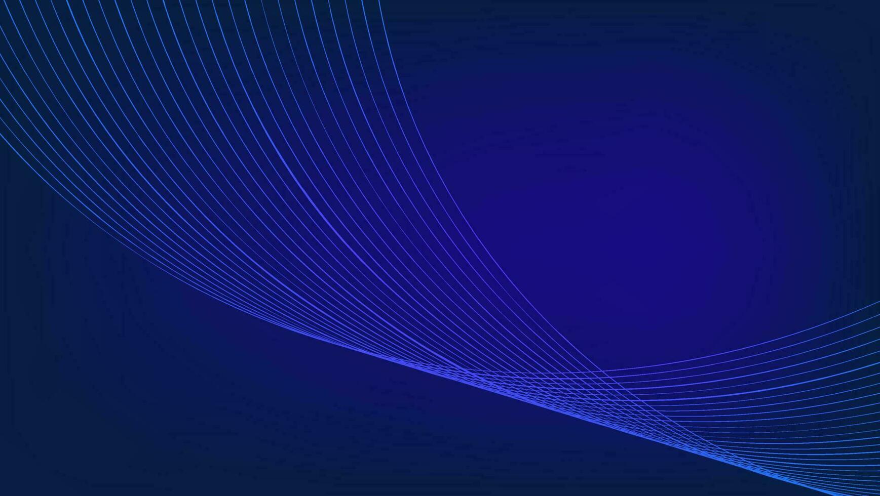 Blue color background with line and abstract gradient. vector