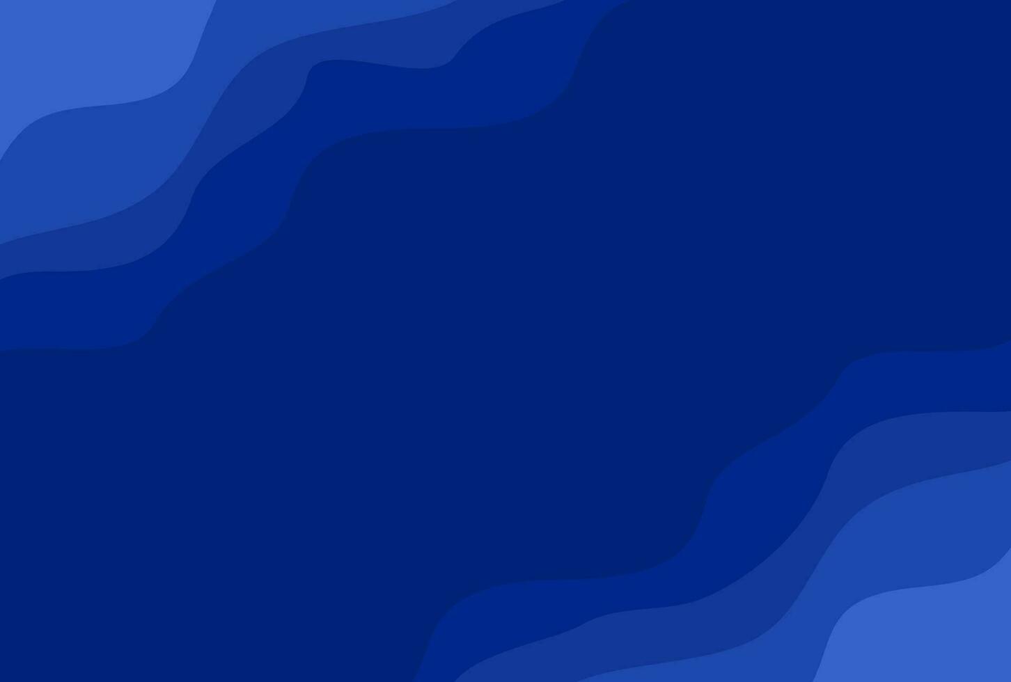 blue wave dark to light background vector