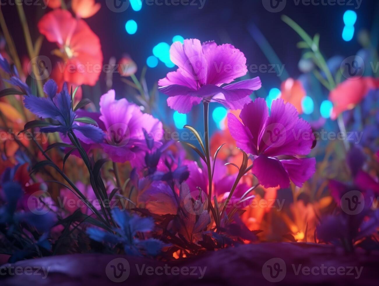 Spring Flower Natural Background Illustration photo