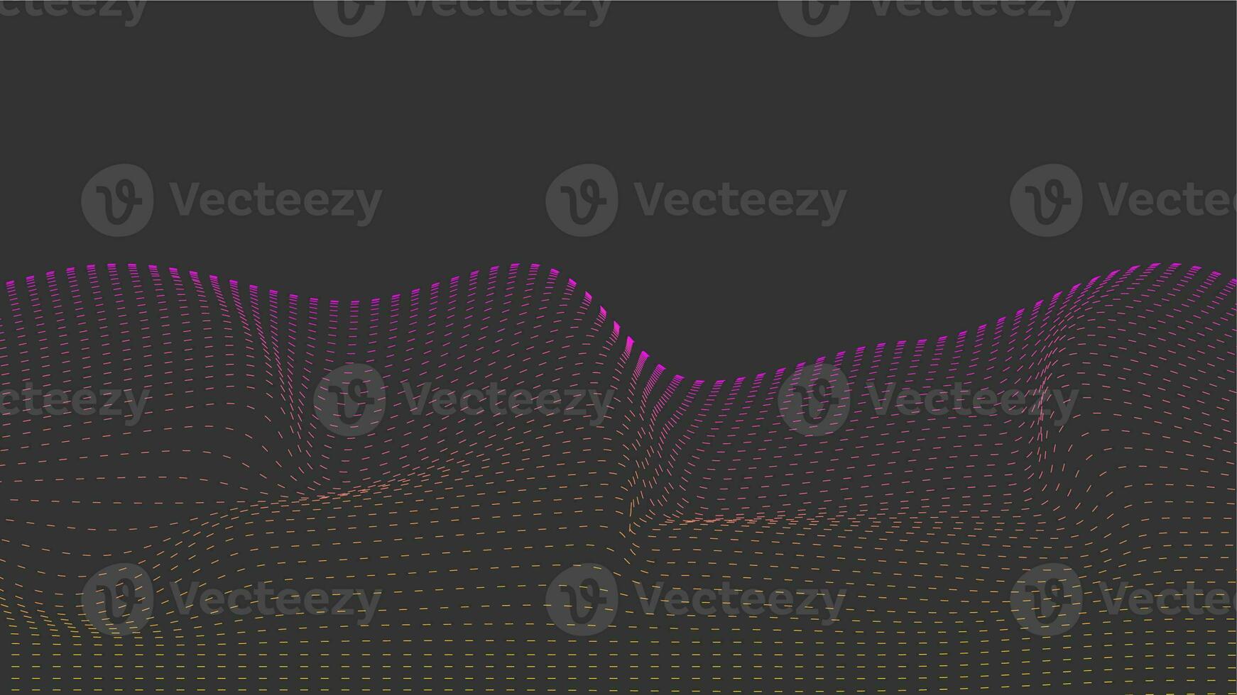 Dash neon pink yellow line abstract screen. photo