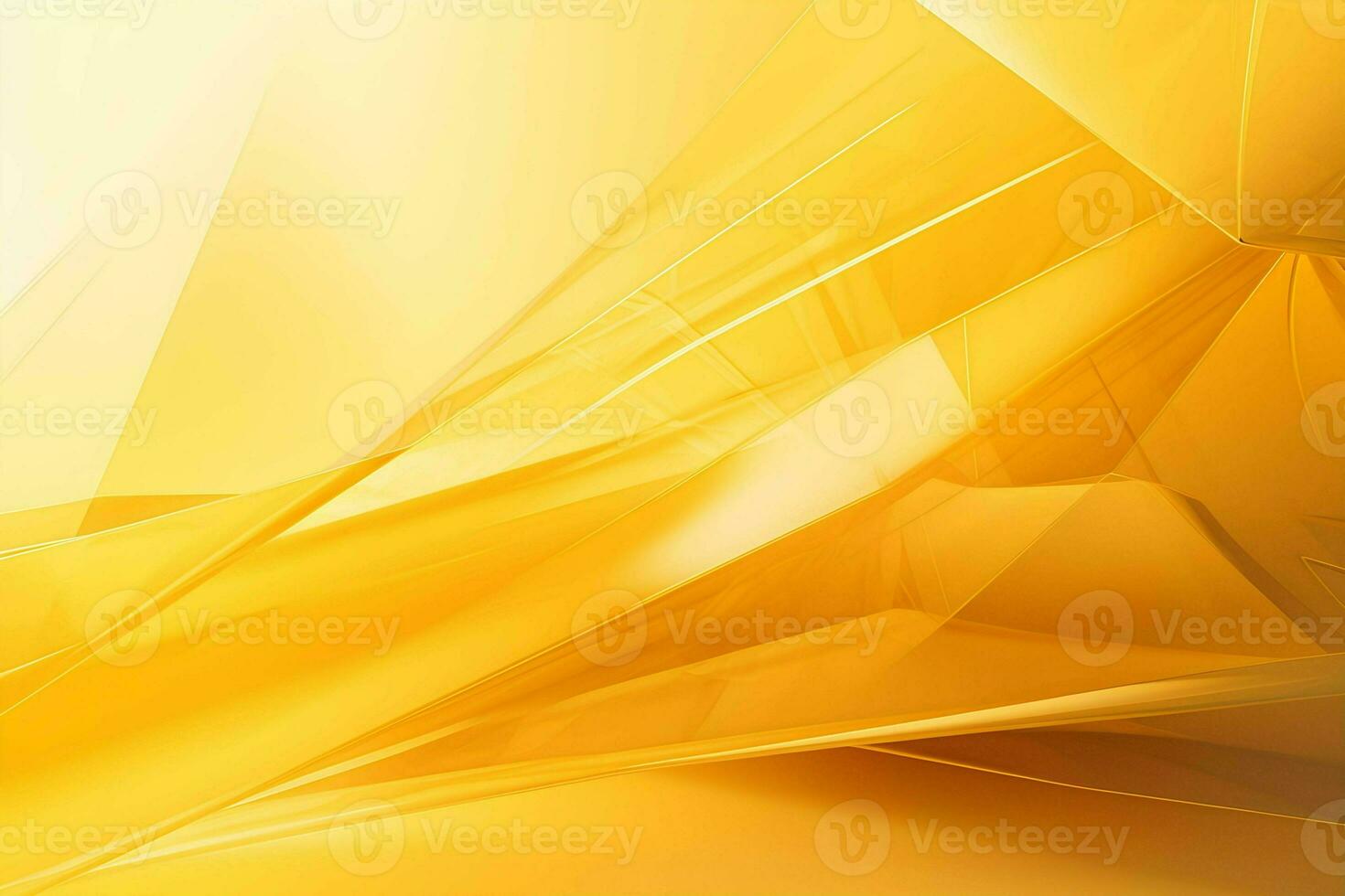 3D Render of yellow Abstract Ethereal Glass Shards Background photo
