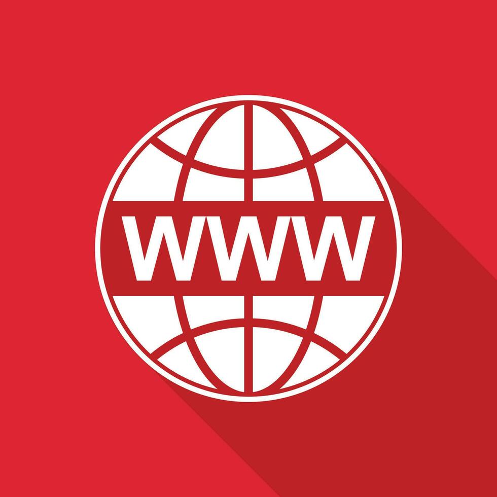 www icon vector, world wide web icon with mouse, click here icon, visit our website symbol, network flat icon, website flat icon vector illustration, ecommerce icon