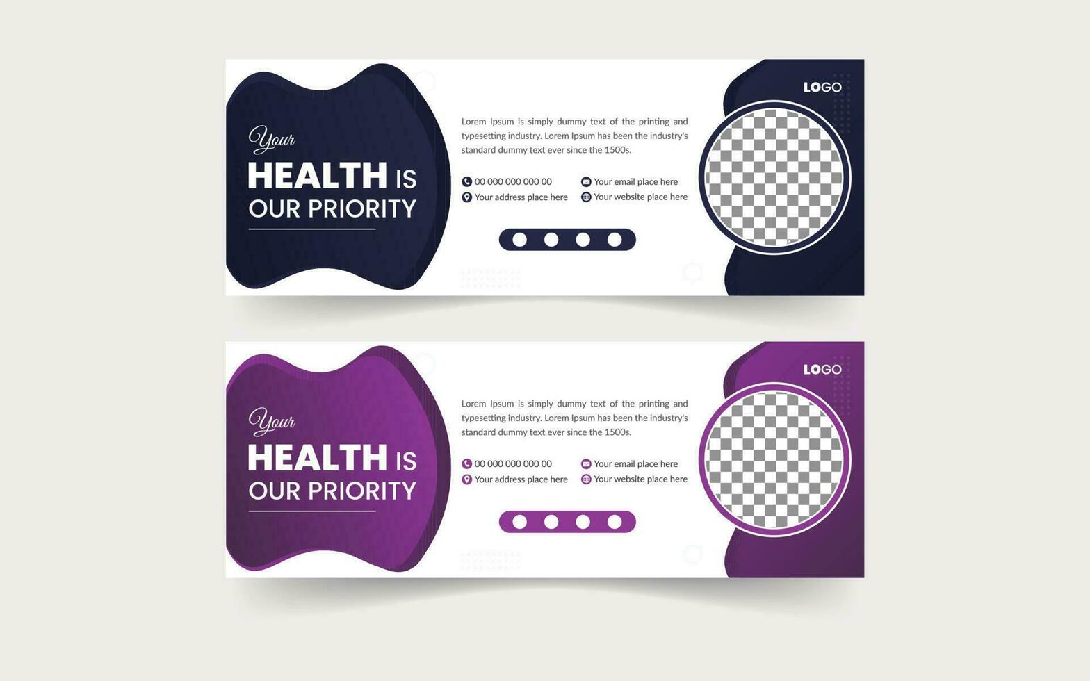 Professional email signature for all business with white ...