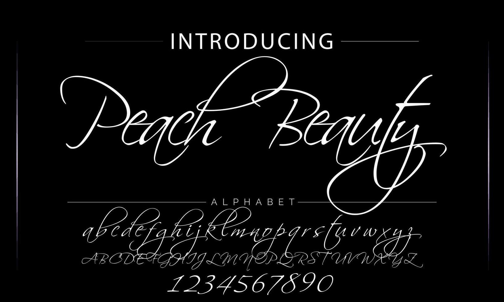 Hand drawn calligraphic vector monoline font. Distress signature letters. Modern script calligraphy type. ABC typography latin signature alphabet.