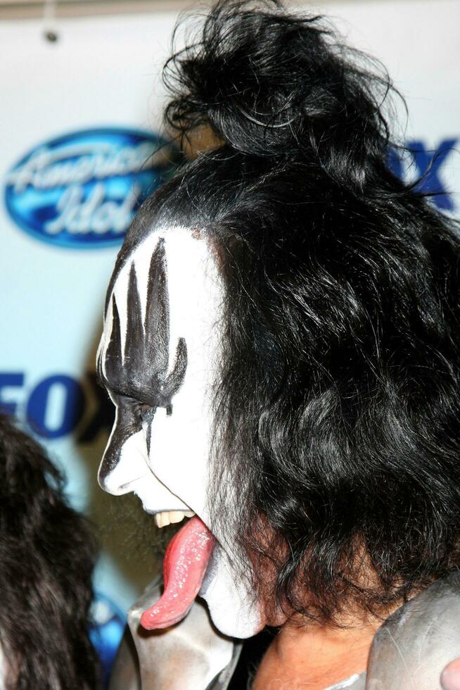 Gene Simmons in the Press Room  at the Amerian Idol Season 8 Finale at the Nokia Theater in  Los Angeles CA on May 20 2009 2009 photo