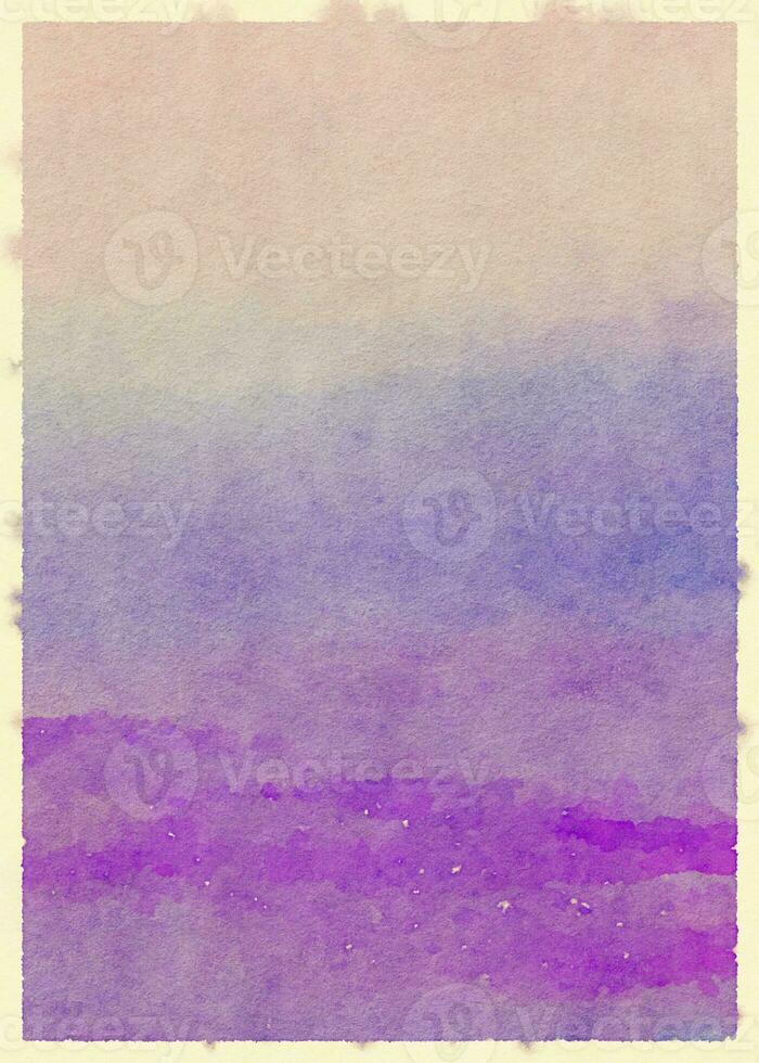 purple  and blue watercolour abstract background photo