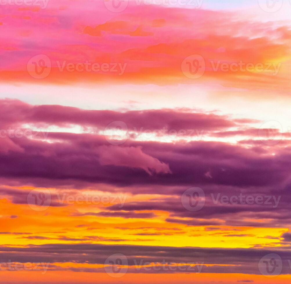 Colorful Sunset Background photo