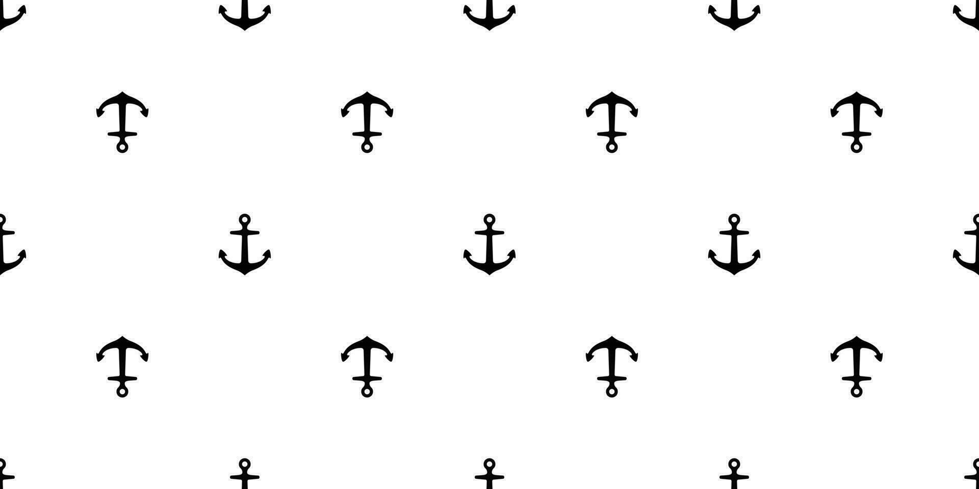 ancla sin costura modelo vector barco timón pirata náutico marítimo tropical loseta antecedentes bufanda aislado fondo de pantalla ilustración gráfico