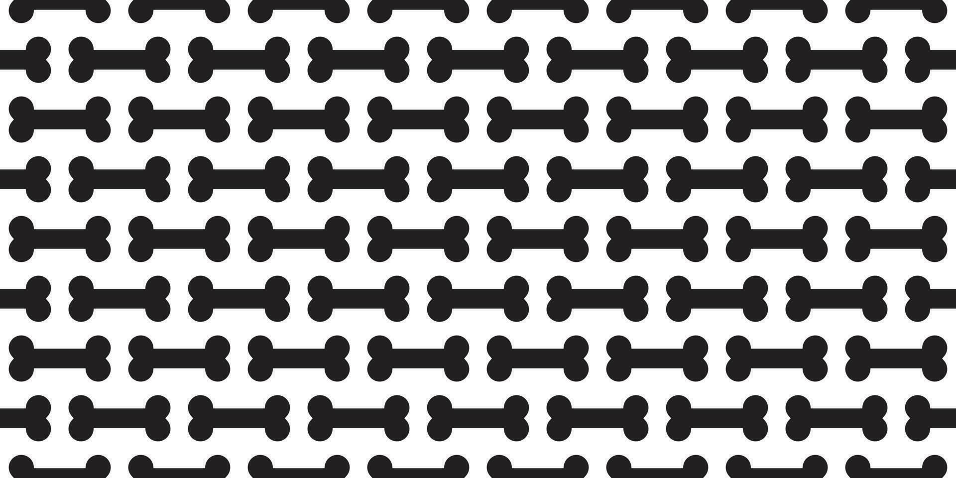 bone seamless pattern dog bone vector halloween scarf isolated tile background repeat wallpaper white