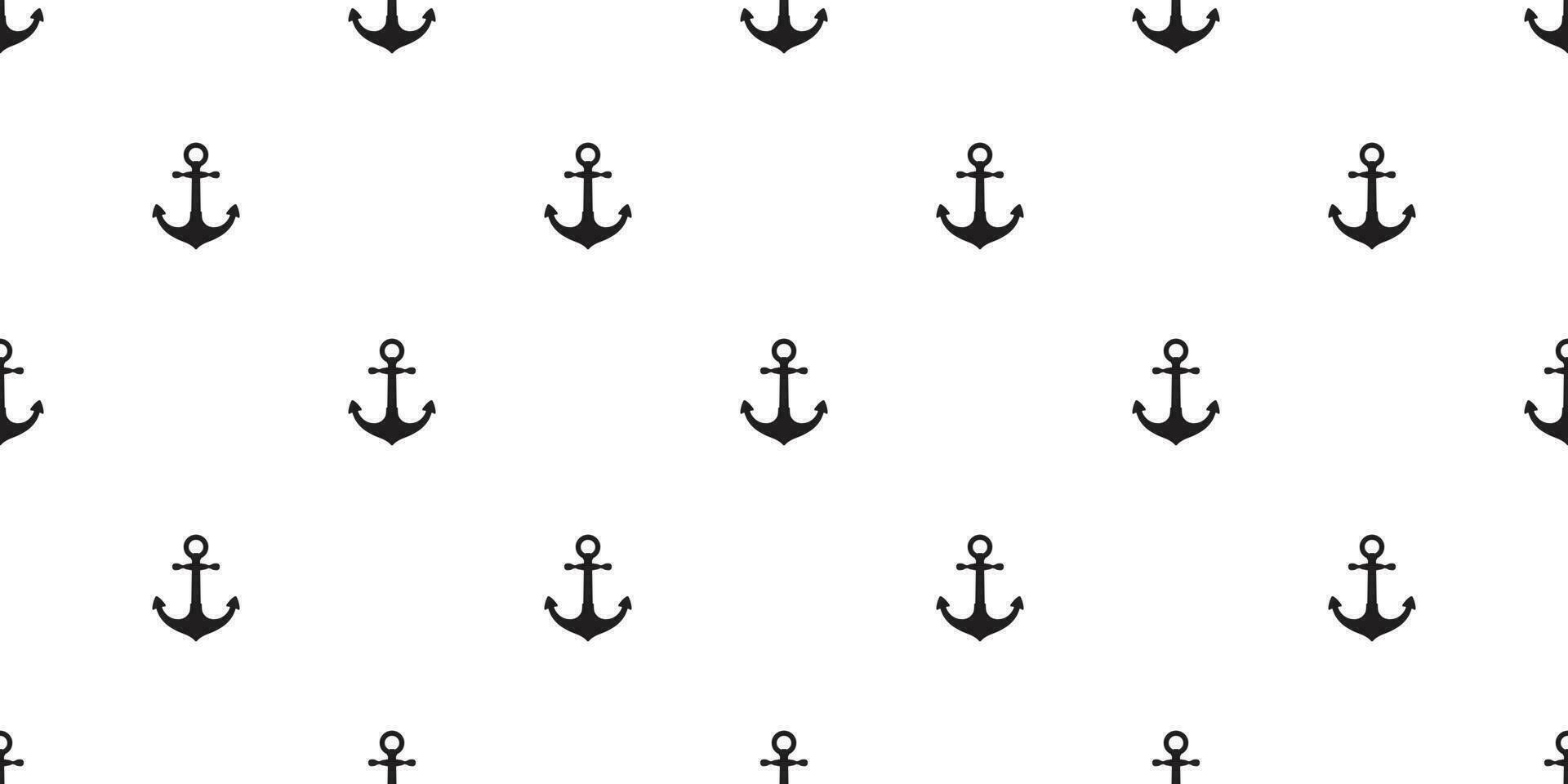 ancla sin costura modelo vector barco pirata timón náutico marítimo tropical loseta antecedentes bufanda aislado repetir fondo de pantalla