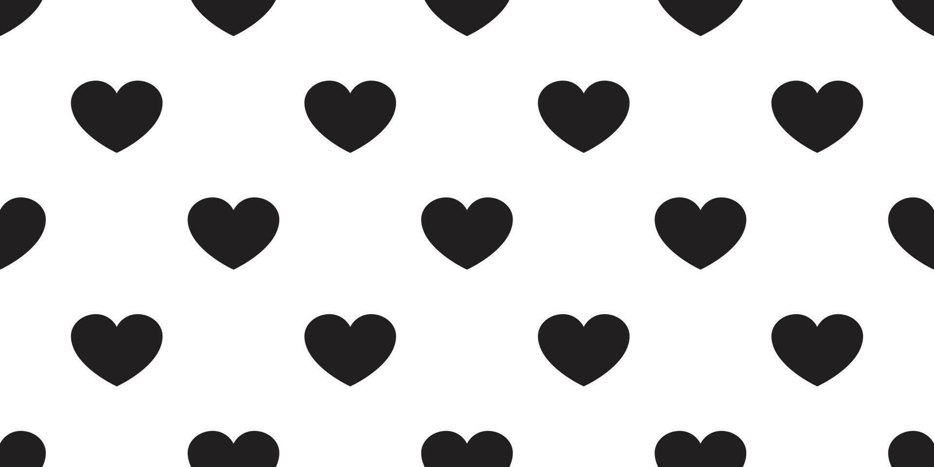 heart Seamless pattern vector valentine day isolated love icon cartoon ...