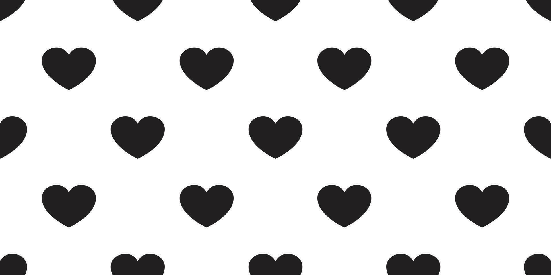 heart Seamless pattern vector valentine day isolated love icon cartoon ...