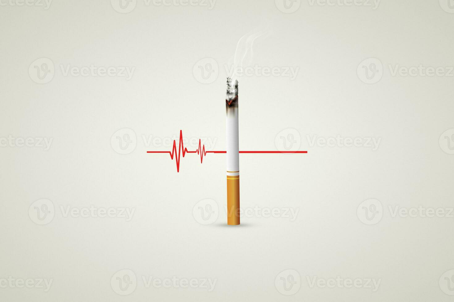 World No Tobacco Day, No Smoking Day Awareness Idea and Concept of No smoking Image. photo