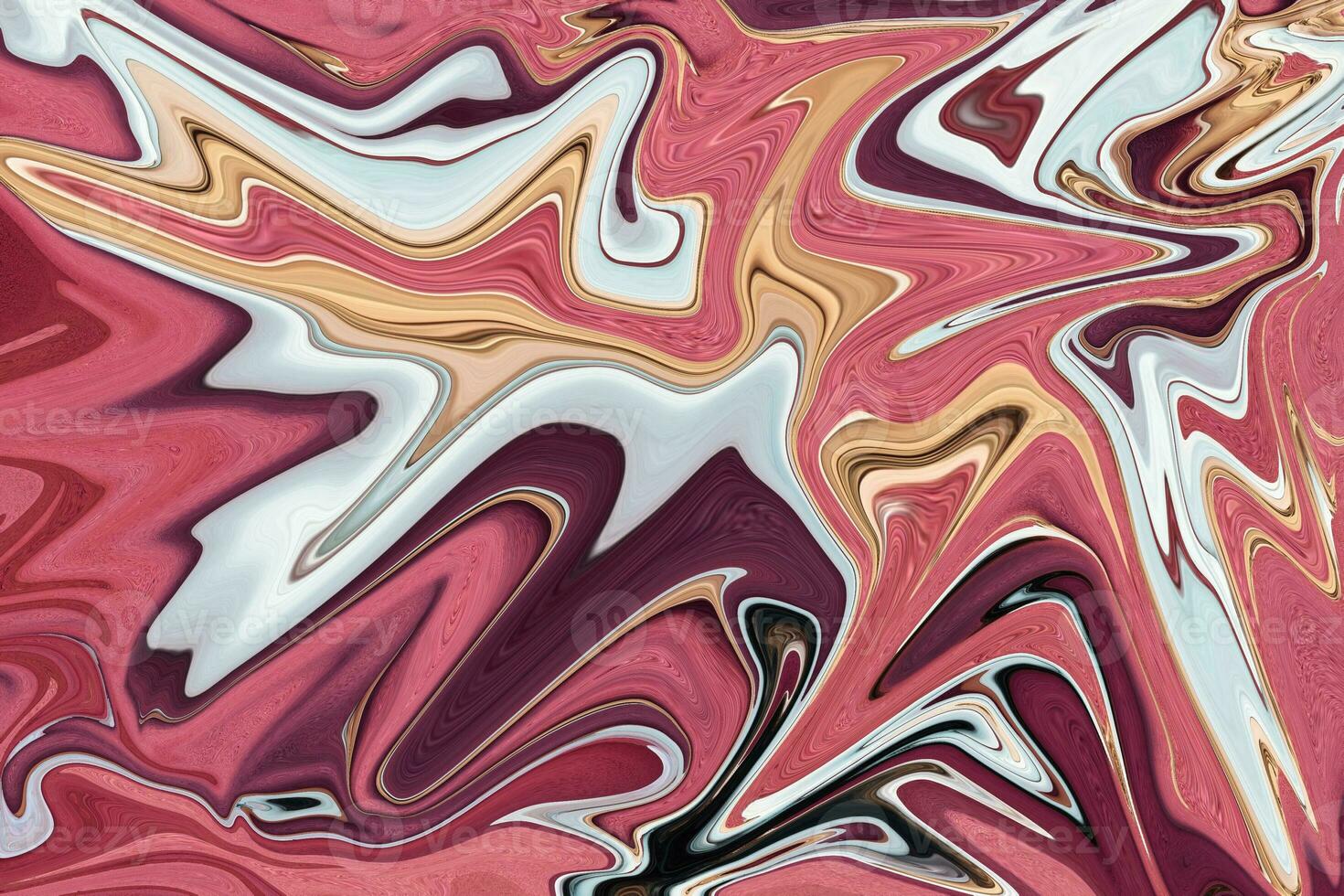 Abstract liquify, liquid texture, abstract background and waves color gradient photo. photo