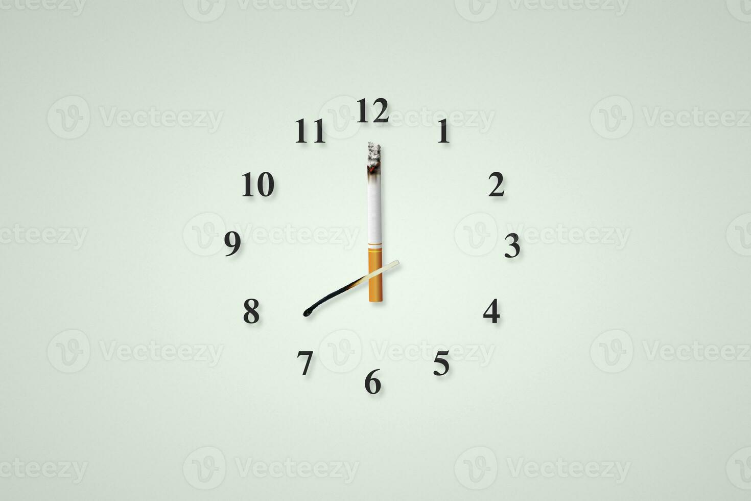 No Smoking Day Awareness Idea, World No Tobacco Day and Quit Tobacco Background. photo