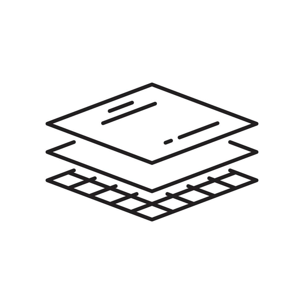 Layered fabric fiber material, absorption surface vector