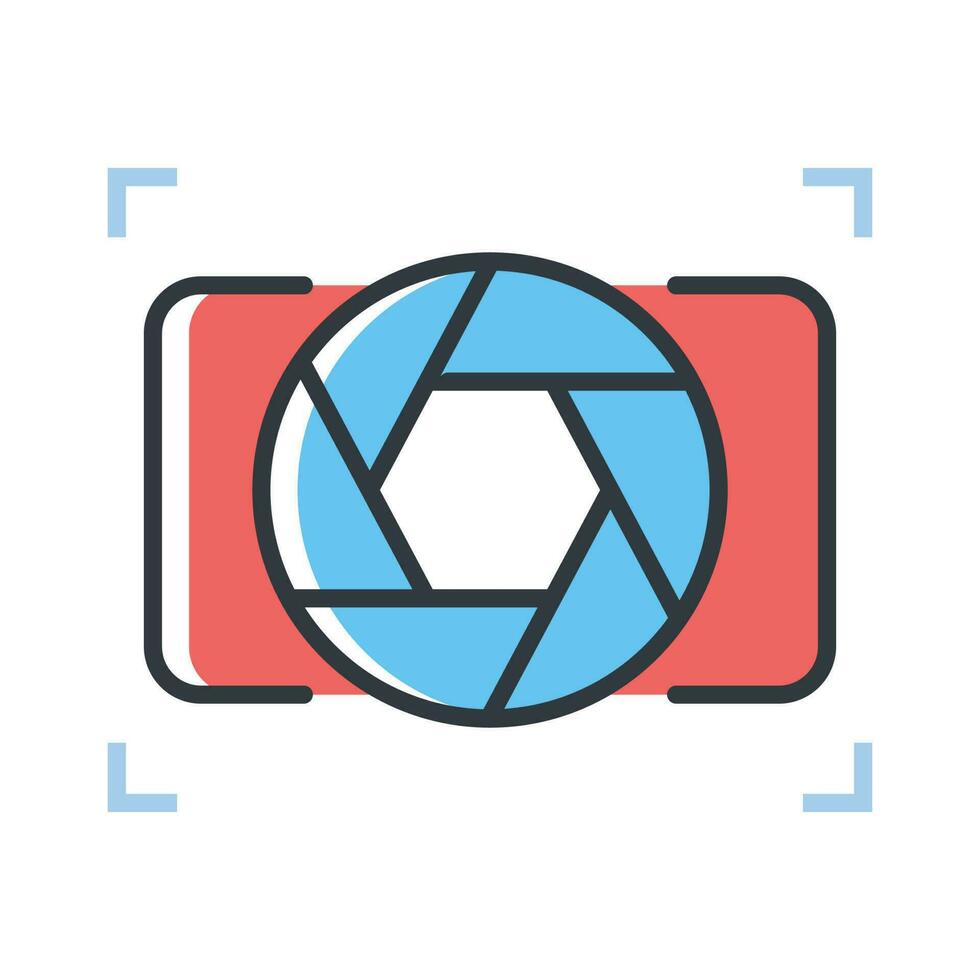 diaphragm  vector Fill outline icon Illustration.EPS 10