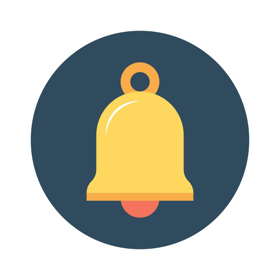 Bell  vector Flat Icon style illustration. EPS 10